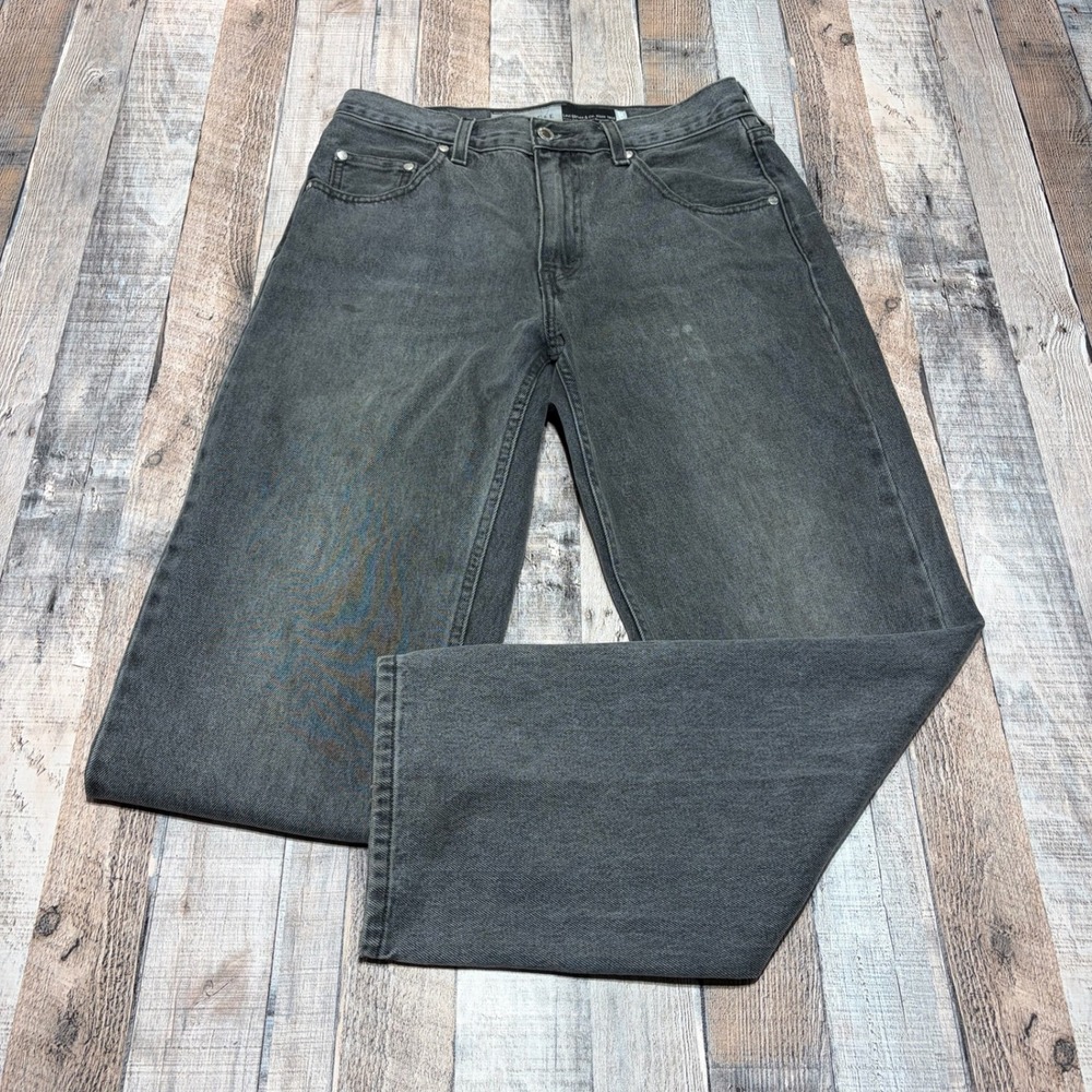 Levi's SilverTab Loose Jeans Mens 31x30 Gray Washed Denim Baggy 90s Retro
